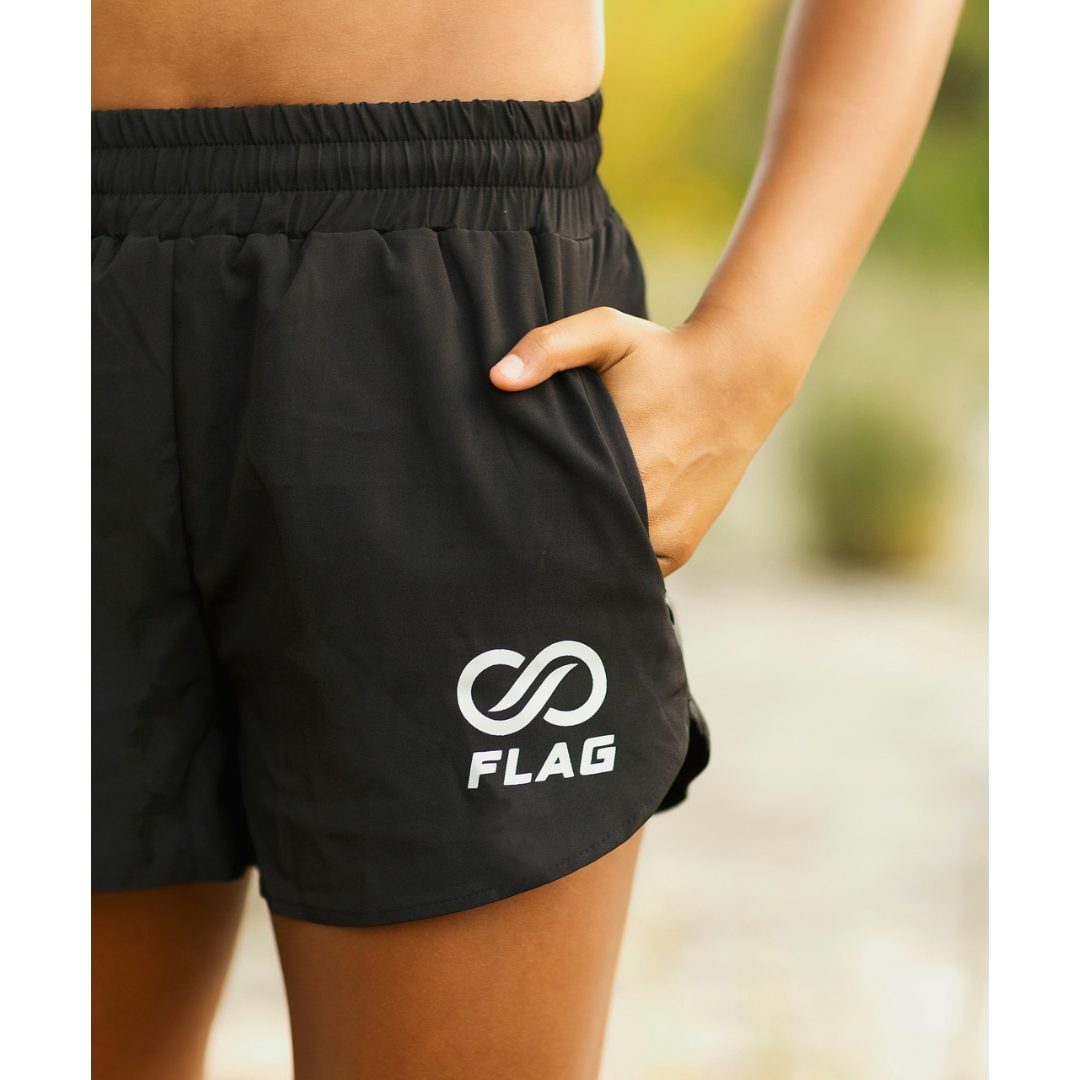 Midnight Black Women's Cut Shorts
