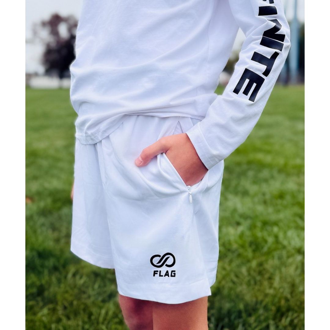 White Out Shorts (Youth)