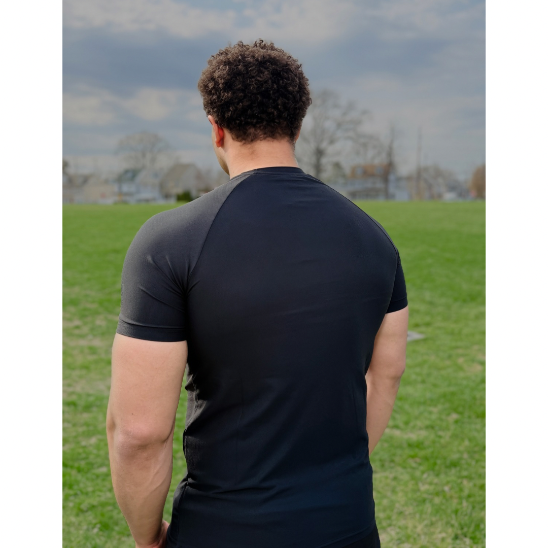 Infinite Midnight Black FlexFit T-Shirt