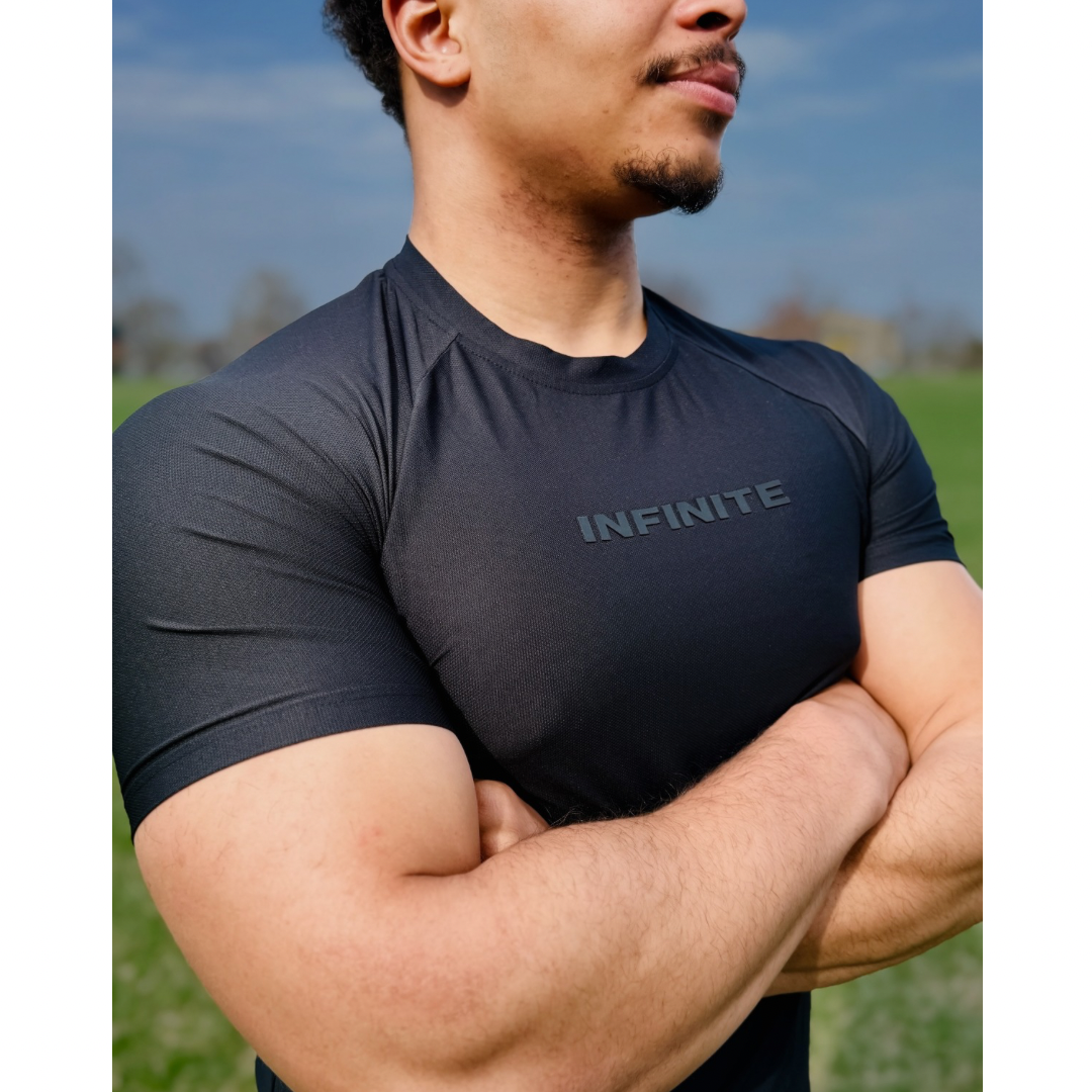 Infinite Midnight Black FlexFit T-Shirt