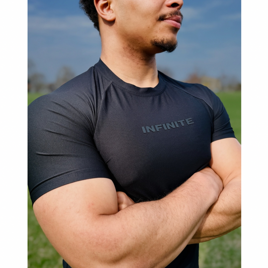 Infinite Midnight Black FlexFit T-Shirt