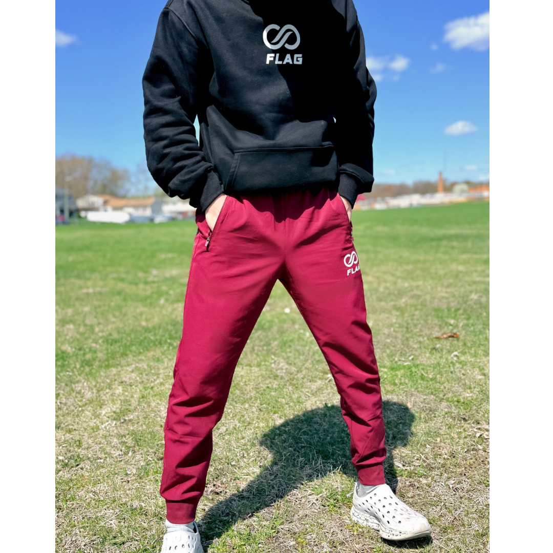 INFINITE Crimson Red 2.0 Performance Joggers