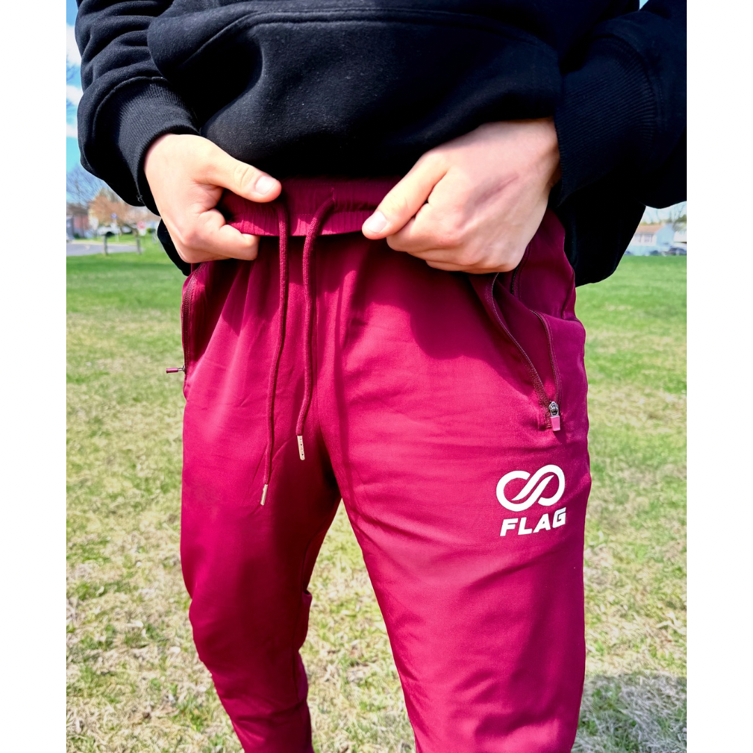 INFINITE Crimson Red 2.0 Performance Joggers