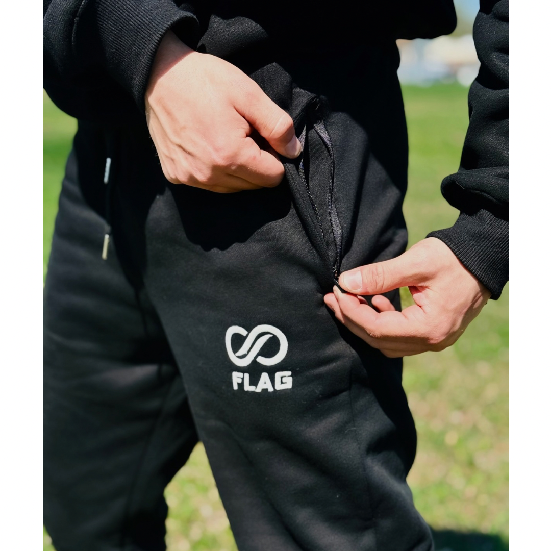 INFINITE Midnight Black Sweatpant Joggers
