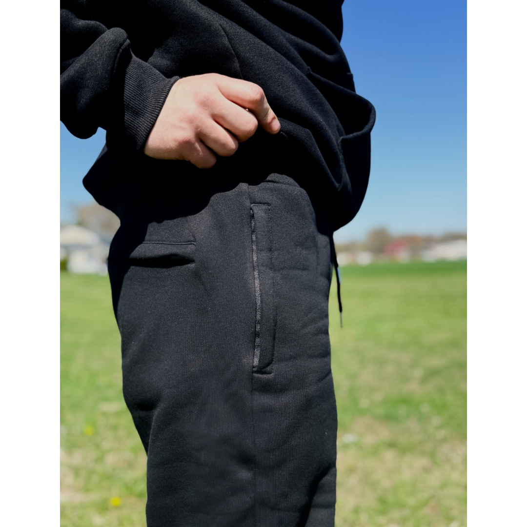 INFINITE Midnight Black Sweatpant Joggers