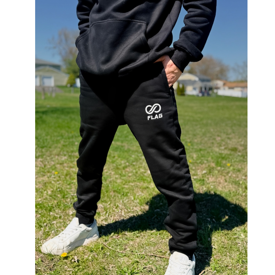 INFINITE Midnight Black Sweatpant Joggers