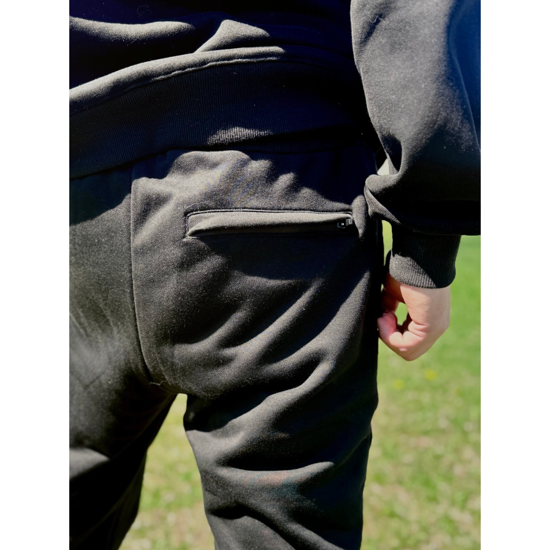 INFINITE Midnight Black Sweatpant Joggers
