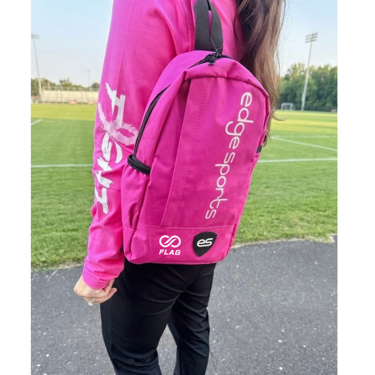 Edge Sports x Infinite Flag: PINK OCTOBER SLING BAG