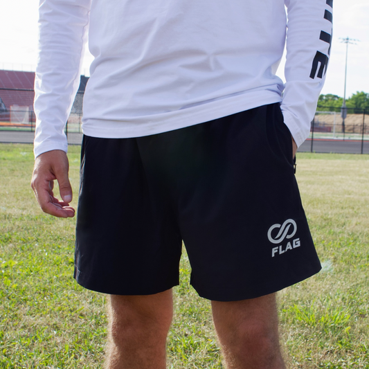 Midnight Black Shorts 5.5