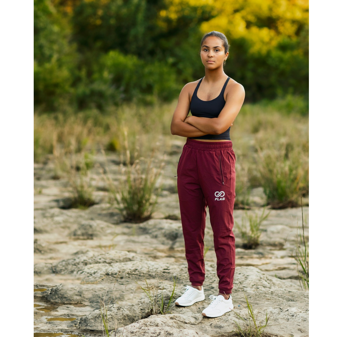 INFINITE Crimson Red 2.0 Performance Joggers