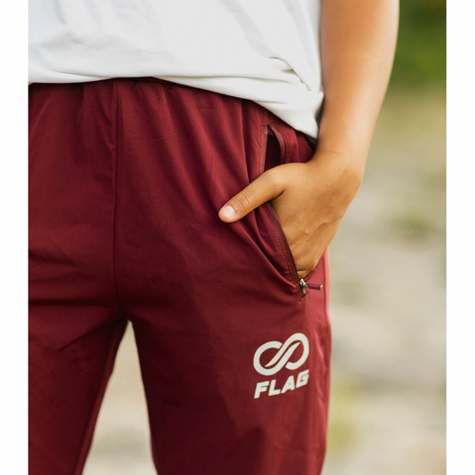 INFINITE Crimson Red 2.0 Performance Joggers