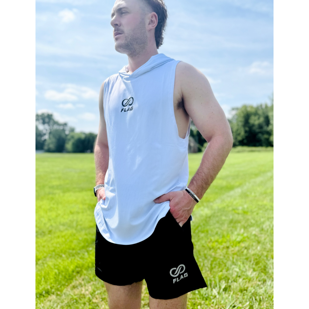 INFINITE White Out Sleeveless Hoodie